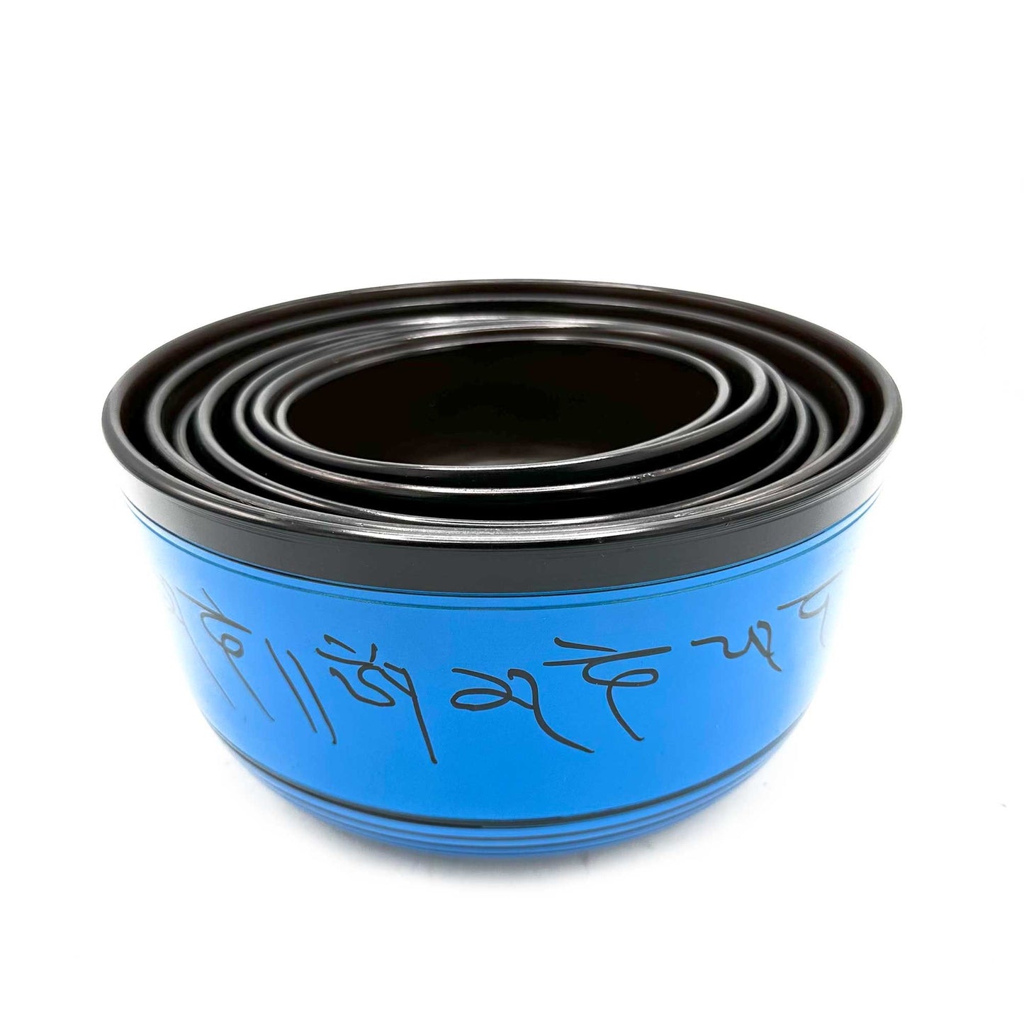 Juego de 7 Cuencos Tibetanos con Chakras Pequeños (14-22cm)