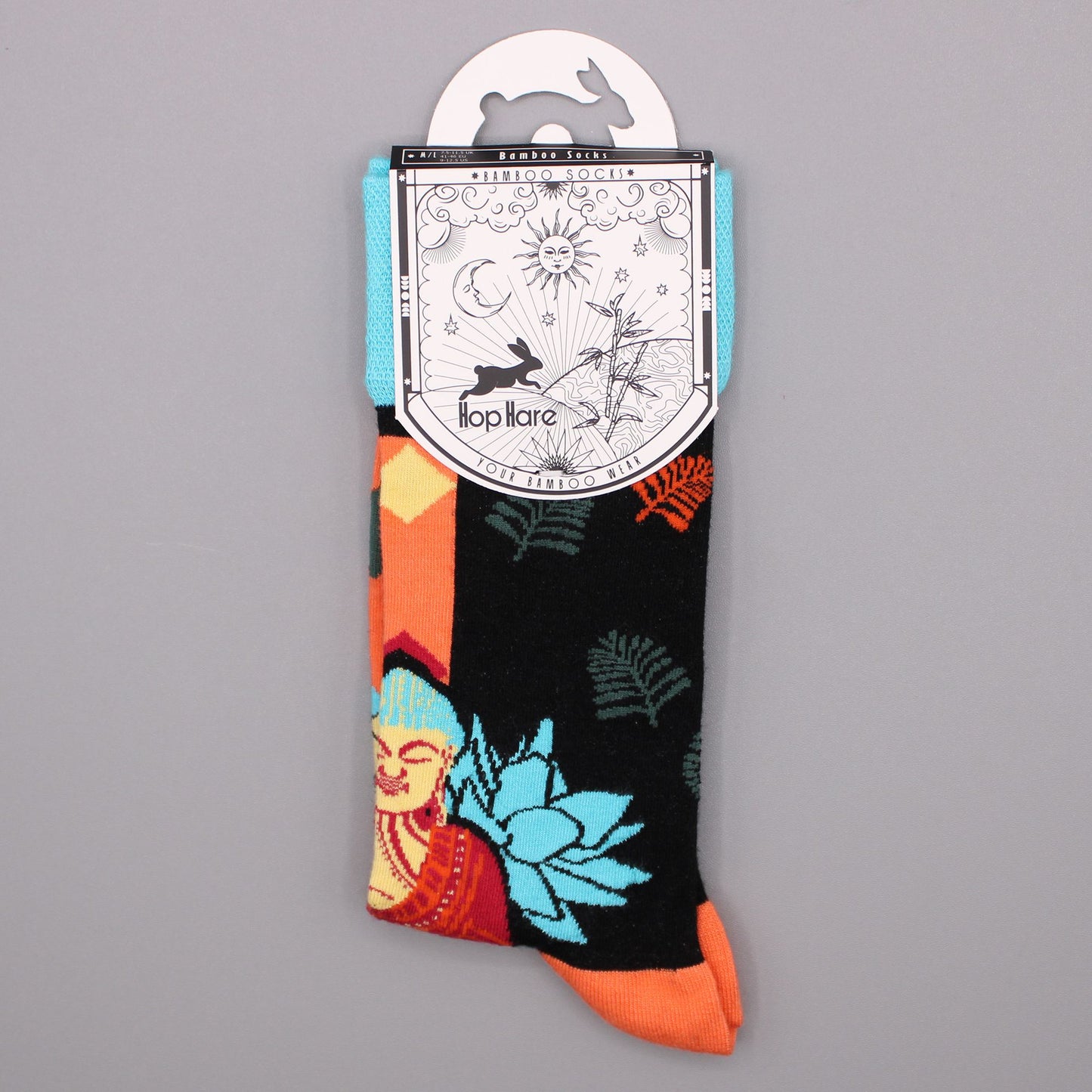 Calcetines Largos Hop Hare Buda Azul y Loto (41-46)