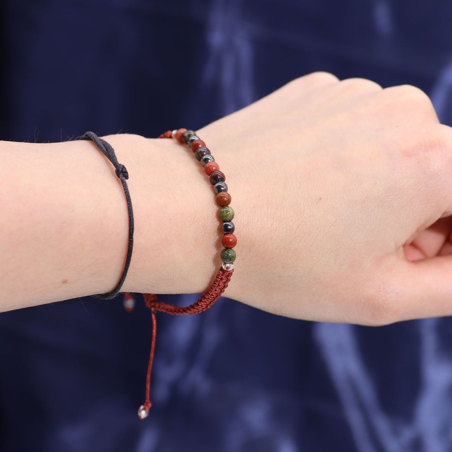 Vela de Cristal del Zodiaco con Pulsera de Piedras Preciosas Signo Aries