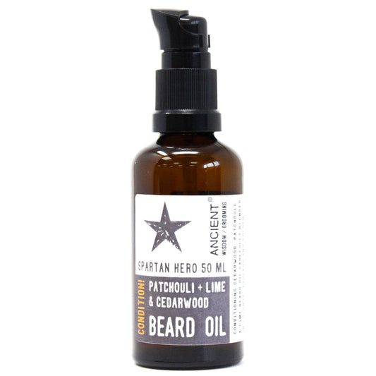 50ml Aceite para la barba - Heroe Espartano