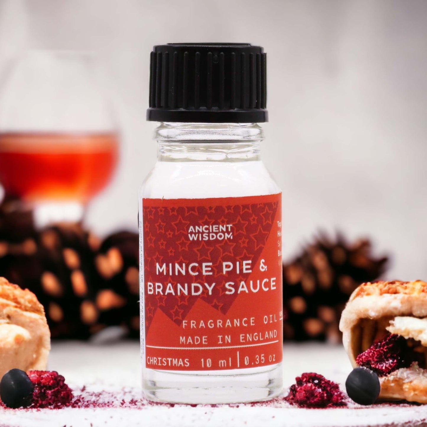 Aceite con Fragancia a Pastel de Frutas y Salsa de Brandy (10ml)
