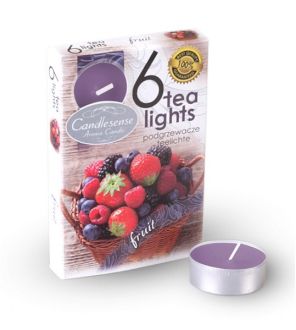 Conjunto de 6 Velas Perfumadas - Frutos del Bosque