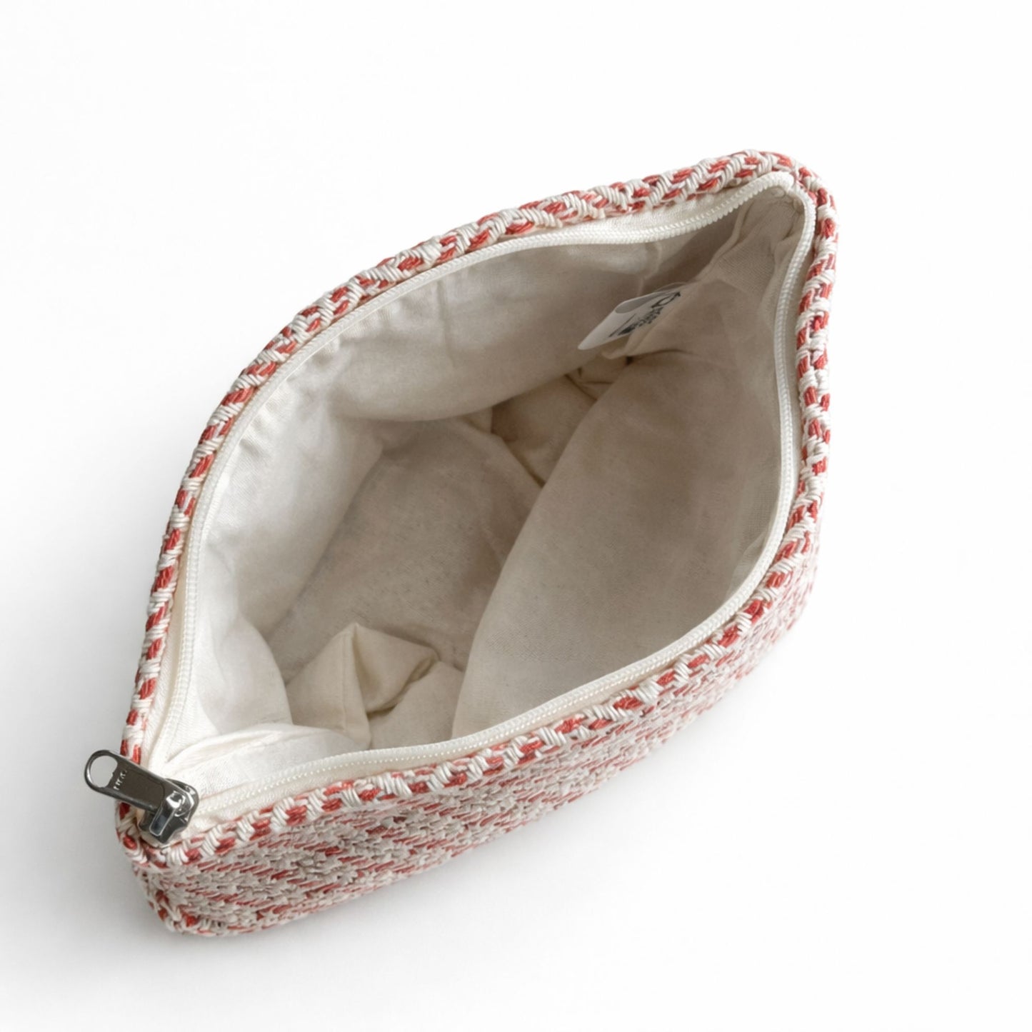 Nomad Sari Indian Jacquard Bolsa de aseo - Laberinto Coral