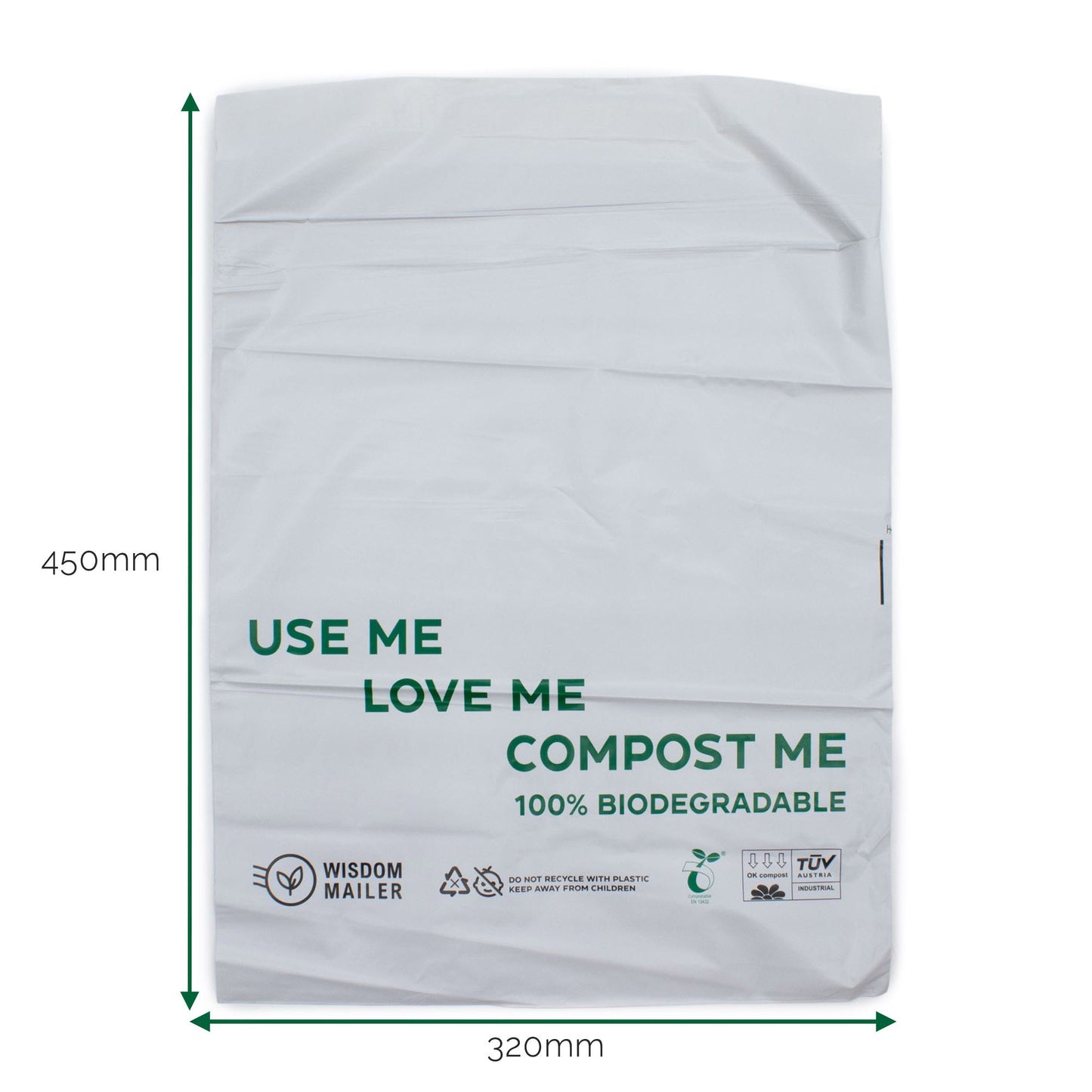 Sobres acolchados biodegradables al 100% (320x450mm)