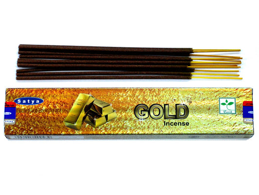 Varillas de Incienso Satya Oro (15g)