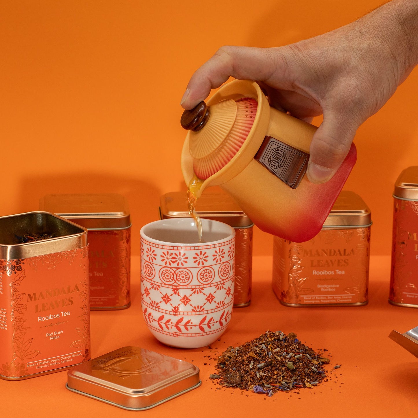 Té Rooibos Cuatro Reinos - 50gr Lata
