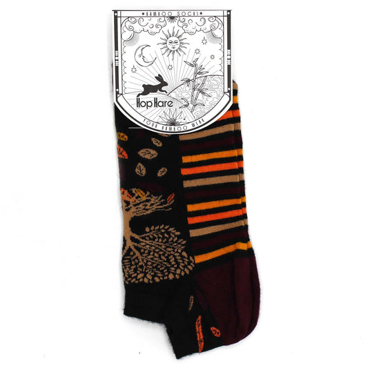 Calcetines Bajos en Fibra de Bamboo Hop Hare, Árbol de la Vida (36-40)