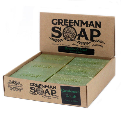 Barra de Jabón Hecha a Mano Greenman Exfoliante de Jardinero (100g)
