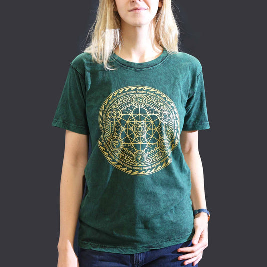 Camiseta Nomad Sari Pequeña - Chakra - Verde