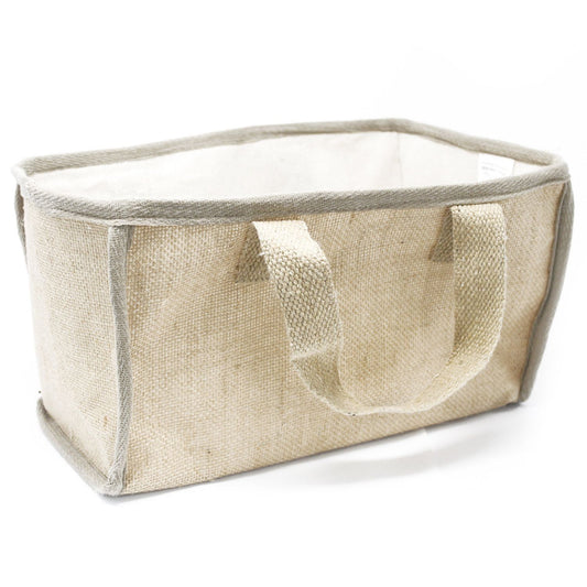 Cesta Grande de Yute Natural  (33x18x20cm)