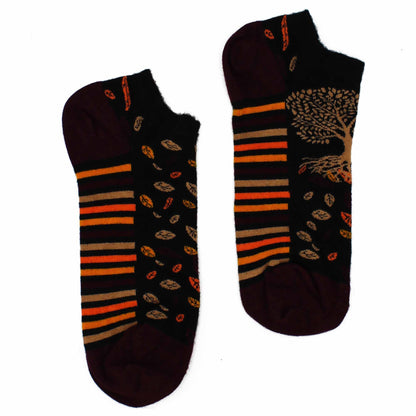 Calcetines Bajos en Fibra de Bamboo Hop Hare, Árbol de la Vida (36-40)