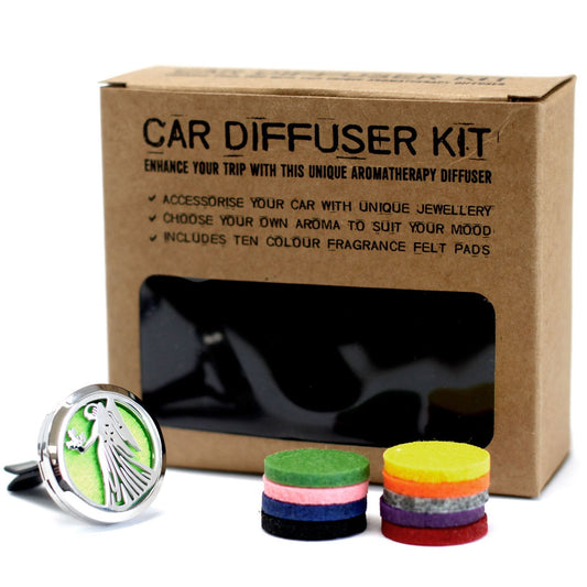 Kit difusor para coche con Figura de Ángel (30mm)