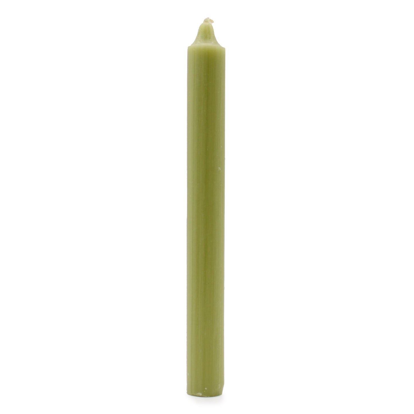 Velas a Granel en Color Oliva (Paquete de 10 unids)