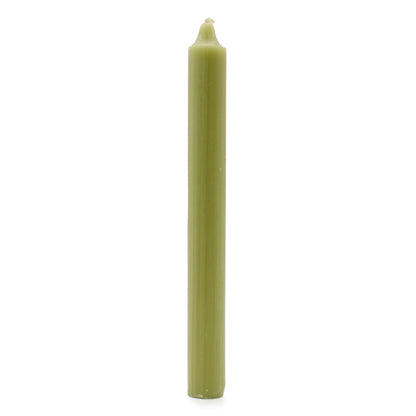 Velas a Granel en Color Oliva (Paquete de 10 unids)