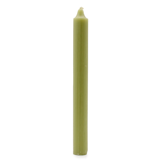 Velas a Granel en Color Oliva (Paquete de 10 unids)