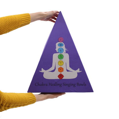 Set de Regalo de Cuencos Tibetanos de Chakras – Ritual de Calma y Meditación