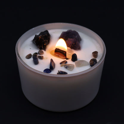 Velas de Cristal de Chakra - Chakra del Plexo Solar