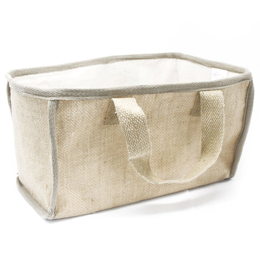 Cesta Grande de Yute Natural (33x18x20cm)