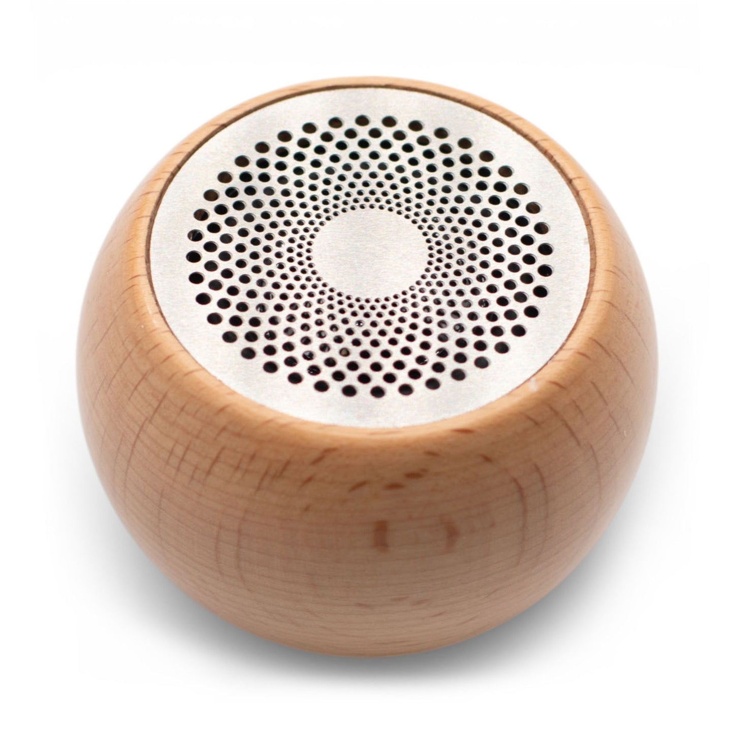 Mini altavoz de madera con Efecto Mandela