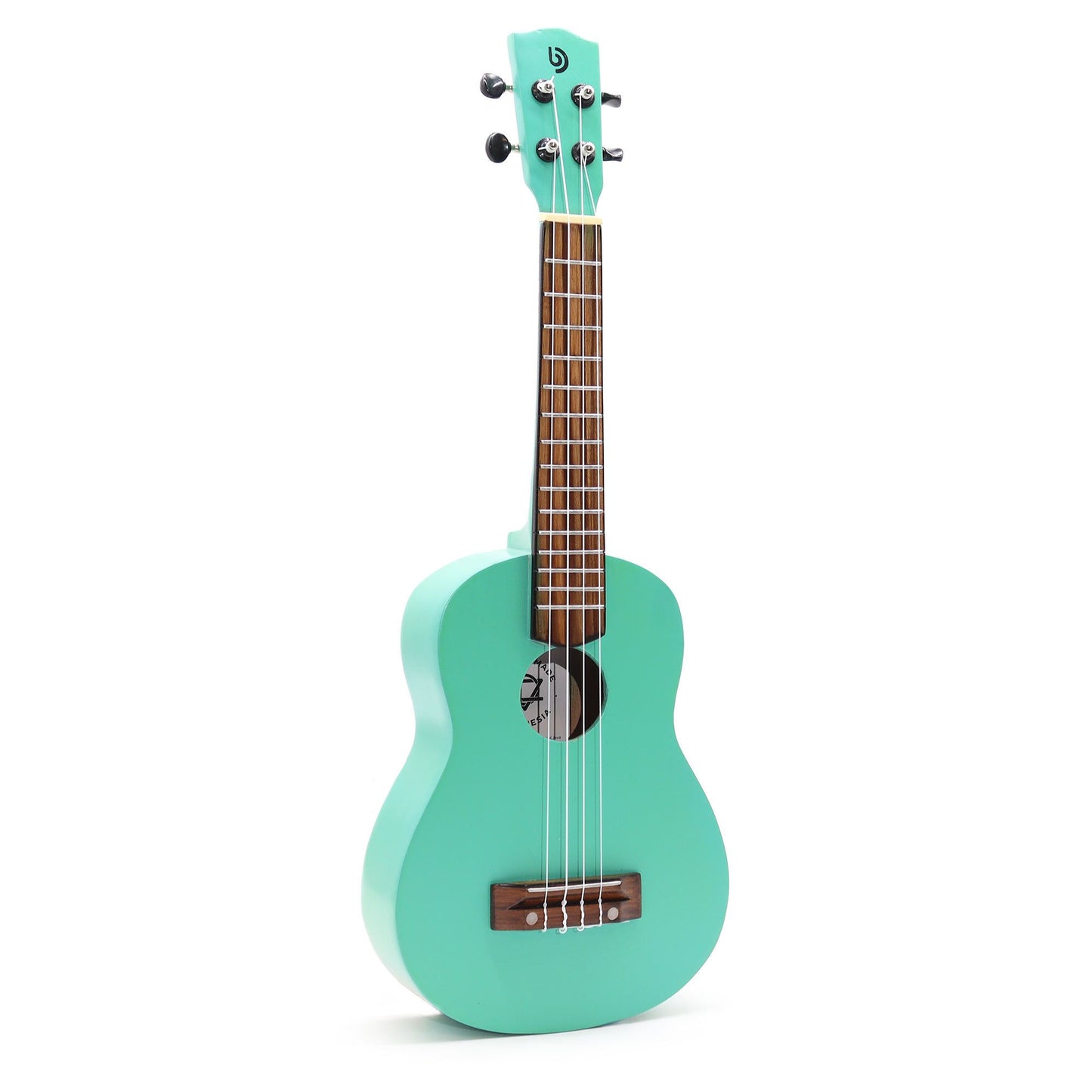 Ukelele Artesanal con Acabado Turquesa