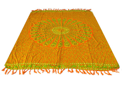 Pareo Mandela color Naranja-Lima