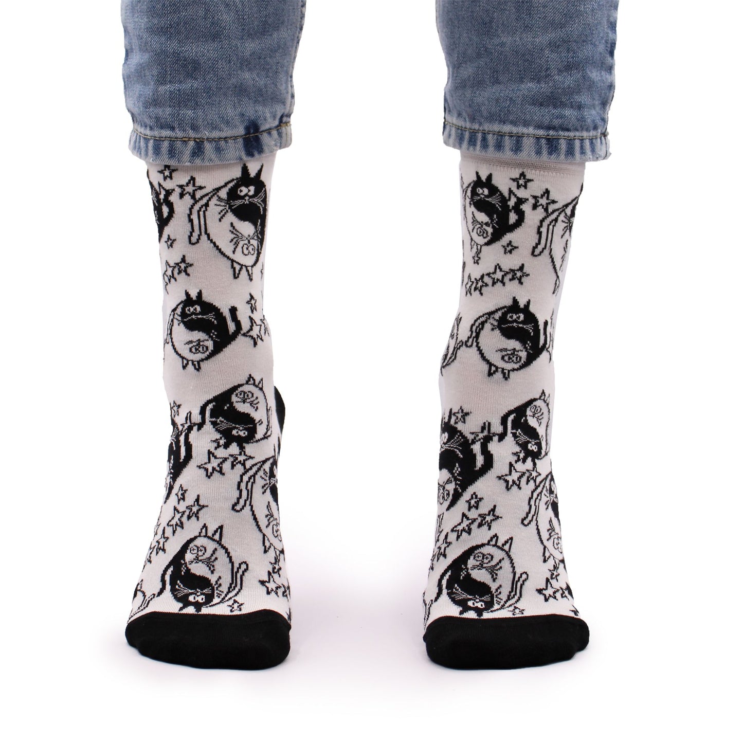 Calcetines Largos Hop Hare Ying Yang en Lata (38-40)