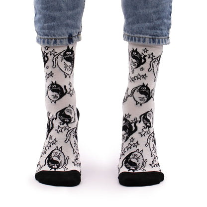 Calcetines Largos Hop Hare Ying Yang en Lata (38-40)