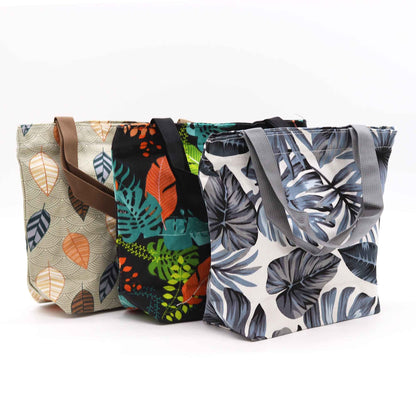 Bolsa para Compras de Tela Tropical (32x23x10cms)