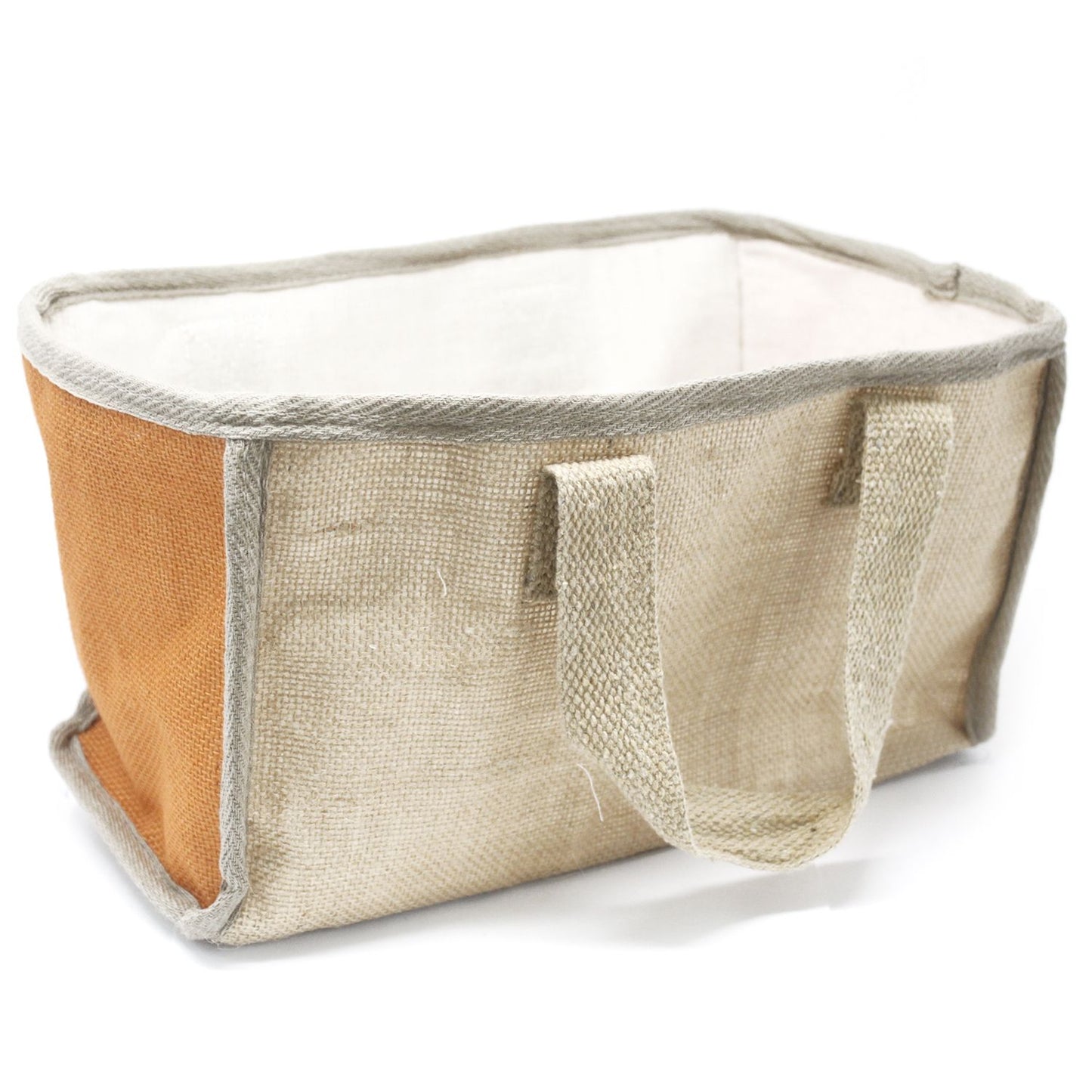 Cesta grande de yute 33x18x20 cms