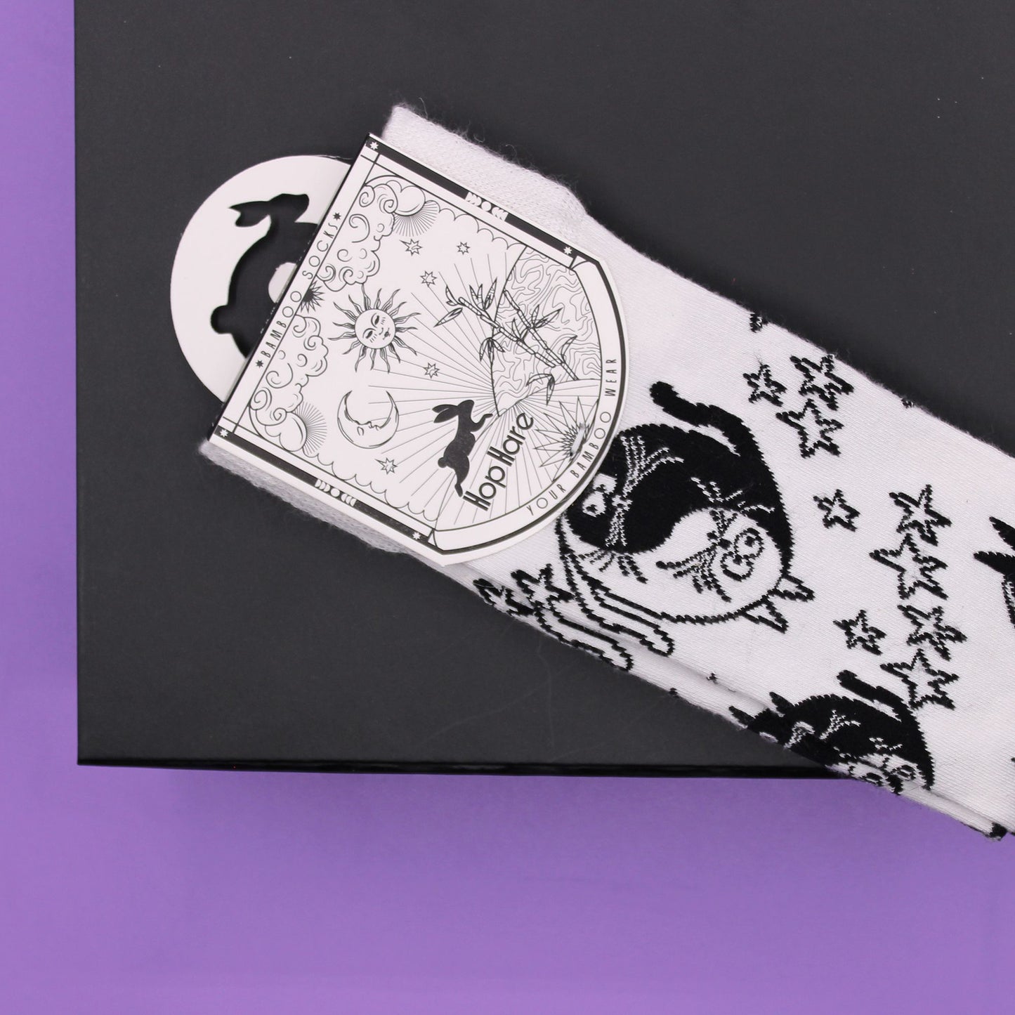 Calcetines Largos Hop Hare Ying Yang en Lata (38-40)