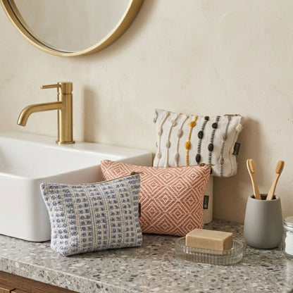 Nomad Sari Indio Jacquard Neceser - Telar Caléndula