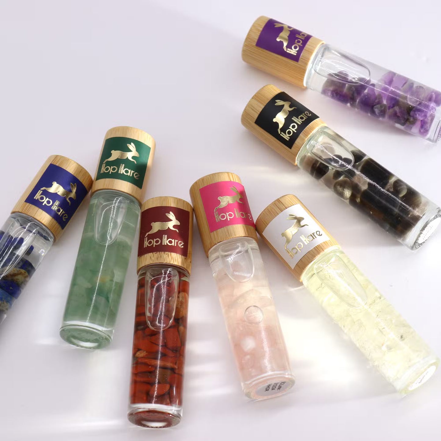 Aceite Esencial en Roll On "El Mago" de Hop Hare con Aventurina Verde